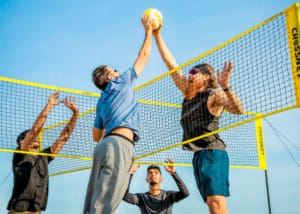 Crossnet Four Square Volleyball